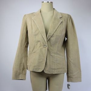 NWT Mossimo Corduroy Blazer S12